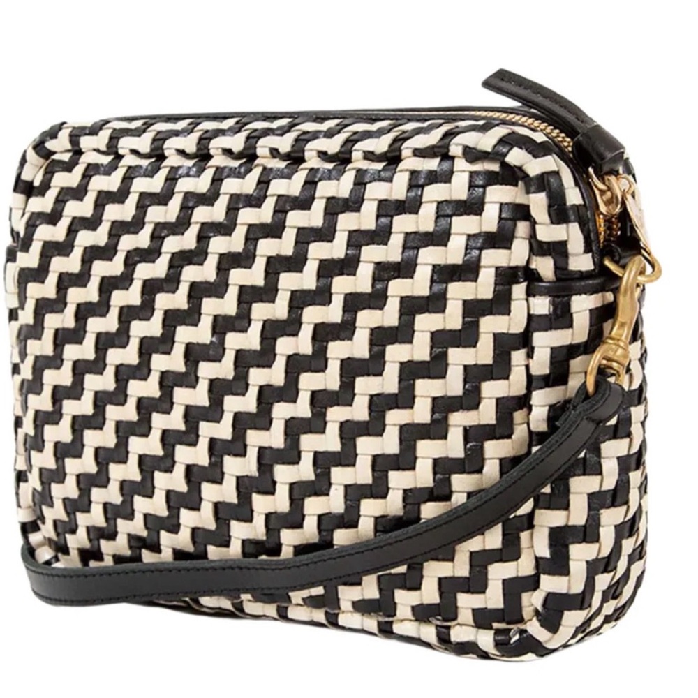 Clare V Midi Sac Natural & Black